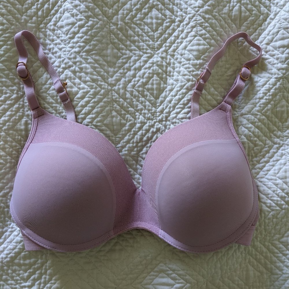 34DD purple wire free bra